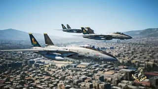 شبیه‌سازی حمله آمریکا به پایگاه هشتم شکاری اصفهان / نتیجه شگفت‌انگیزه!( مجله دارکوب)