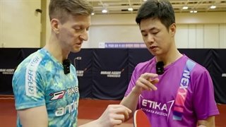 به چالش کشیدن جو ساه هیوک دفاعی ترین بازیکن جهان در دنیای تنیس روی میز توسط آدام