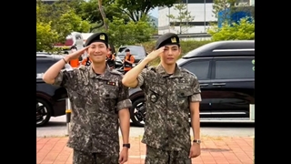 ترخیص نامجون و تهیونگ بی تی اس از سربازی.... فردا هم جیمین و جونگ کوک میان