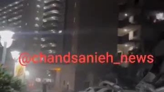 حمله اسرائیل به مناطق مسکونی در شهرک شهید محلاتی تهران