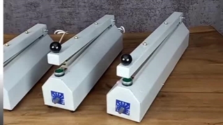 دستگاه دوخت پلاست برقی رومیزی || تجهیزات رستوران و فست فود زادمن