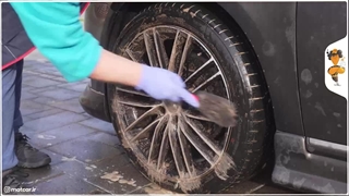 برس رینگ شوی سوناکس Sonax Wheel Rim Handy Brush