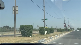 تجهیز مسیر کربلا به نجف با پلاک های سبز رنگ شماره دار