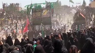 آیین سنتی زیبا و پرشور نخل گردانی در نیشابور