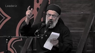 غوغای شب عاشورای 1404 در محضر رهبر انقلاب و مداحی حاج محمود کریمی